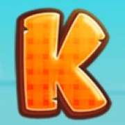 K symbol in Pumpkin Patch pokie