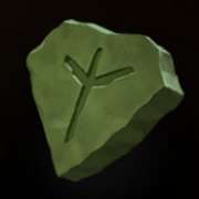 Green Stone symbol in Ring of Odin pokie