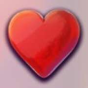 Hearts symbol in Jumbo Jellies pokie