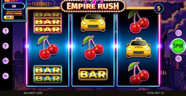 777 – Empire Rush: Slot machine