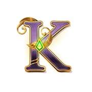 K symbol in Book of Oz: Lock ‘N Spin pokie