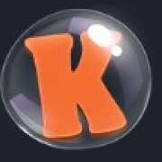 K symbol in Mega Greatest Catch pokie