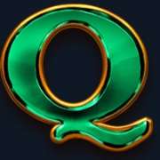 Q symbol in Montezuma. pokie