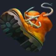 Boot symbol in Mega Greatest Catch pokie