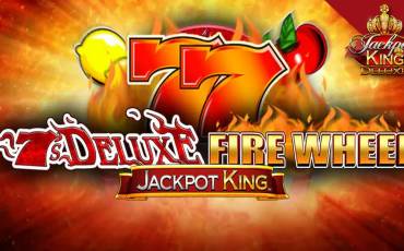 7s Deluxe Fire Wheel Jackpot King pokie NZ