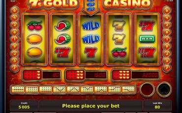 7’s Gold Casino pokie NZ