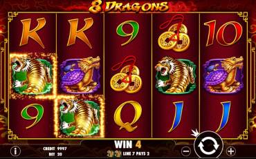 8 Dragons pokie NZ