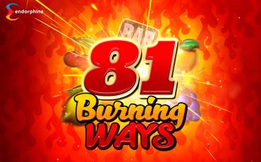 81 Burning Ways pokie NZ