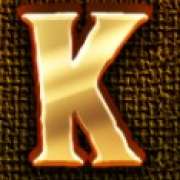 K symbol in Gods of Rock pokie