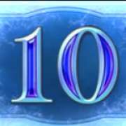 10 symbol in Frozen Gems pokie