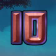 10 symbol in Lights pokie
