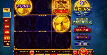 9 Coins Grand Diamond Edition: Slot machine