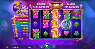 9 Mad Hats King Millions: Interface