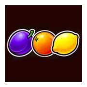 Plum, lemon, orange symbol in Blazing Wins 5 lines pokie