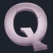 Q symbol in Temple Of Thunder pokie