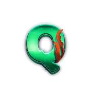 Q symbol in Bad Bass pokie