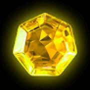 Gemstone yellow symbol in Gem Blast pokie