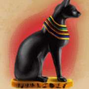 Cat symbol in Book of Guardians pokie