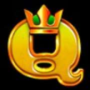 Q symbol in Royal Xmas pokie