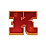 K symbol in Blazing Bison Gold Blitz pokie