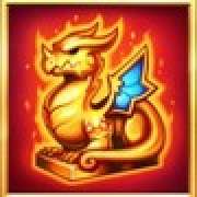 Dragon statue symbol in Beat the Beast: Dragon's Wrath pokie
