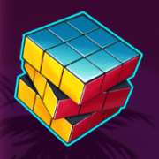 Rubik's Cube symbol in Electric Avenue pokie