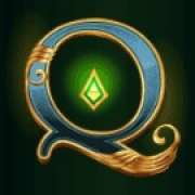 Q symbol in Book of Oz pokie