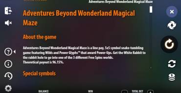 Adventures Beyond Wonderland Magical Maze: Rules