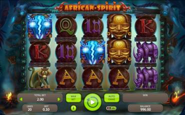 African Spirit pokie NZ