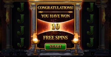 Age Of Cronus: Free spins