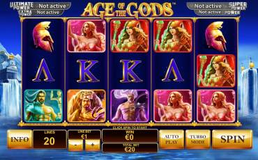 Age of the Gods pokie NZ