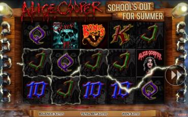 Alice Cooper: School’s Out For Summer pokie NZ