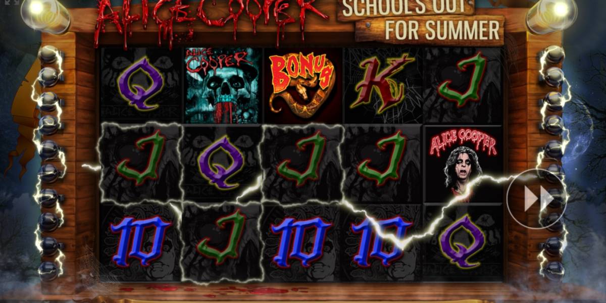 Alice Cooper: School’s Out For Summer pokie NZ