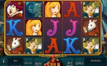 Alice in Wonderland pokie NZ