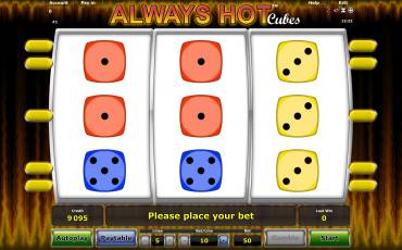 Always Hot Cubes pokie NZ