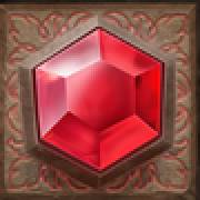 Ancient Tumble: Red gemstone