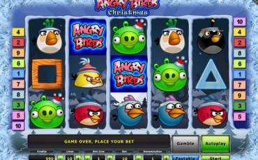 Angry Birds - Christmas pokie NZ