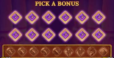 Anubis Rising Jackpot King: Bonus games