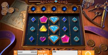 Arcane Gems: Interface