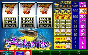 Atlantis pokie NZ