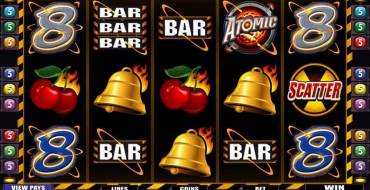 Atomic 8s – Power Spin: Slot machine