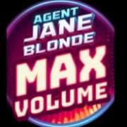 Wild symbol in Agent Jane Blonde Max Volume pokie