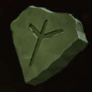 Green stone symbol in Odin Protector of Realms pokie