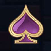 Spades symbol in The Royal Family pokie