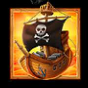 Pirate ship symbol in Lord Of The Seas pokie