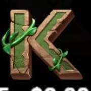 K symbol in Gorilla Mayhem pokie