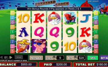 Barnyard Boogie pokie NZ