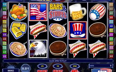 Bars & Stripes pokie NZ