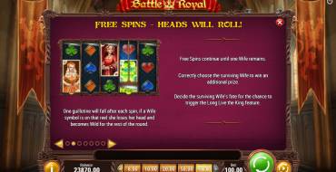 Battle Royal: Free Spins