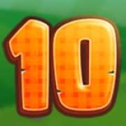 10 symbol in Pumpkin Patch pokie